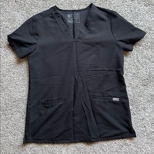 Black Figs Scrub Top